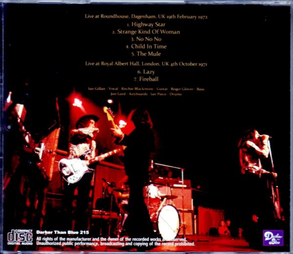 Deep Purple/UK 1972 - Image 2