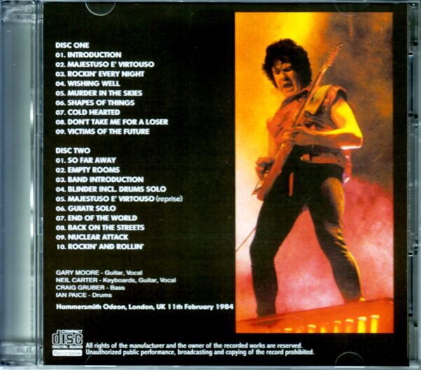 Gary Moore/UK 1984 - Image 2