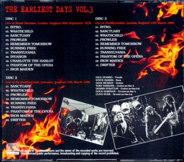 Iron Maiden/UK Live Collection Vol.3 - Image 2
