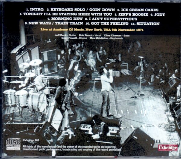 Jeff Beck Group/New York, USA 1971 - Image 2