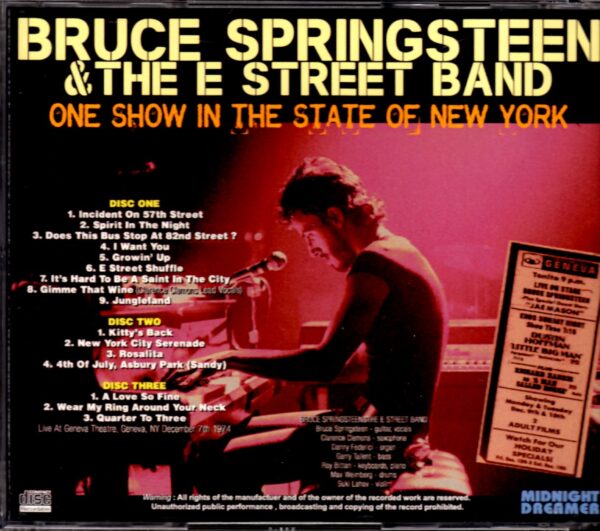 Bruce Springsteen/New York, USA 1974 - Image 2