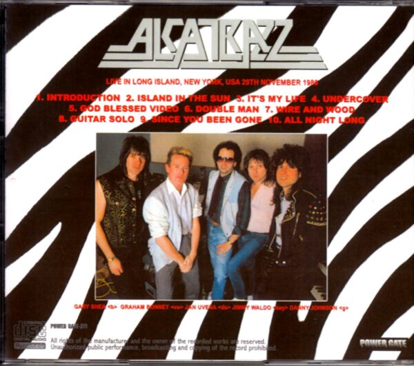 Alcatrazz/New York, USA 1986 - Image 2