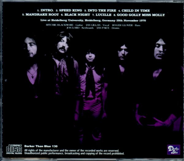 Deep Purple/Germany 11.28.1970 - Image 2