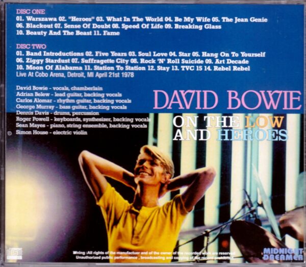 David Bowie/Michigan, USA 1978 - Image 2