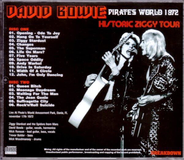 David Bowie/Florida, USA 1972 - Image 2
