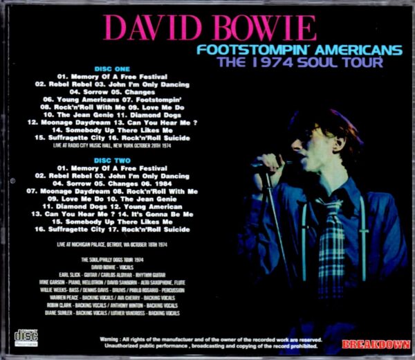 David Bowie/New York, USA 1974 & more - Image 2