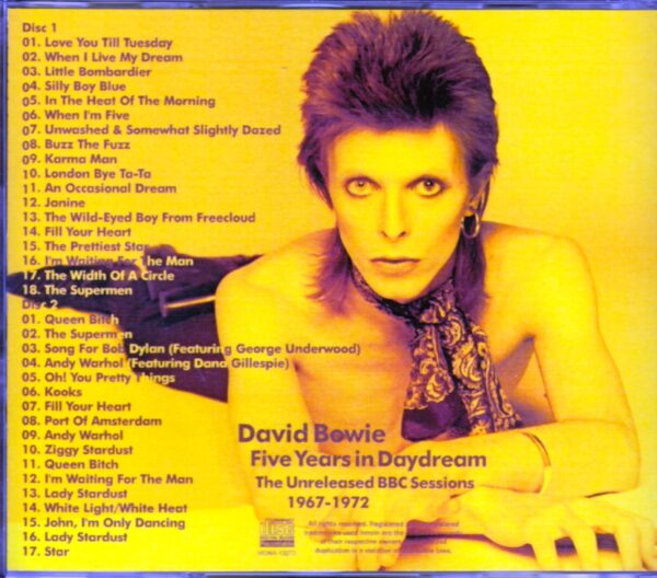David Bowie/Unreleased BBC 1967-1972 - Image 2