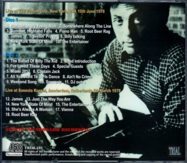 Billy Joel/New York, USA 1976 Upgrade & more - Image 2