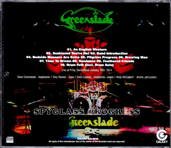 Greenslade/Switzerland 1974 - Image 2