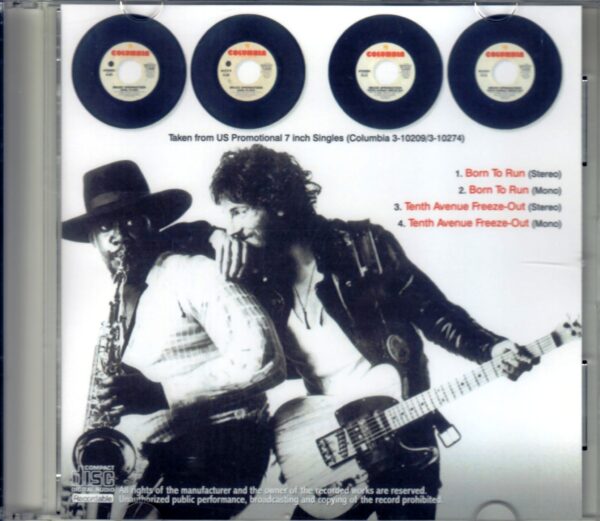 Bruce Springsteen/Born to Run 7inch Singles - Image 2