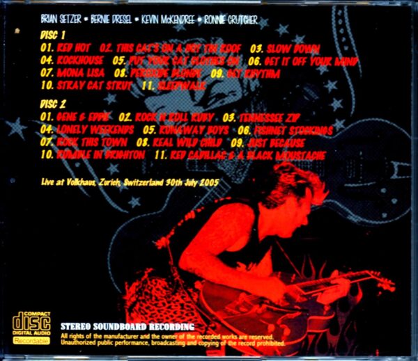 Brian Setzer/Switzerland 2005 - Image 2