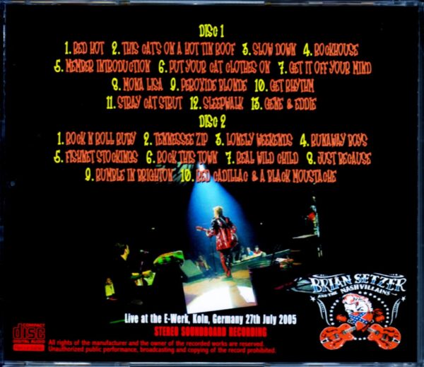 Brian Setzer/Germany 2005 - Image 2