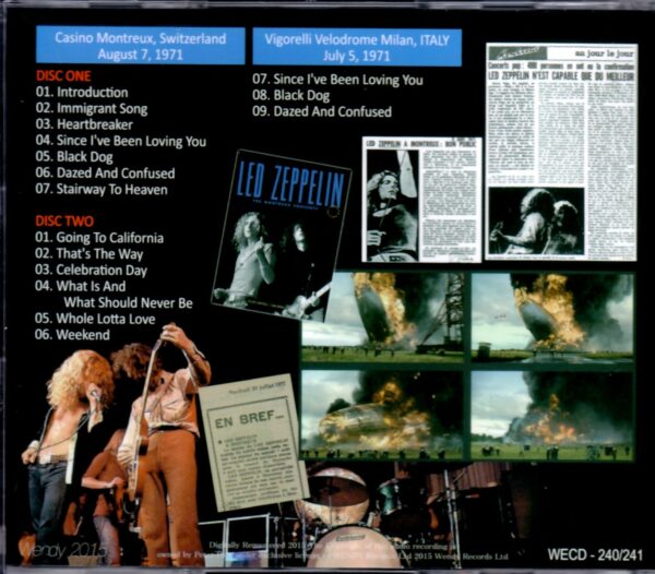 Led Zeppelin/Switzerland 1971 & more - Image 2