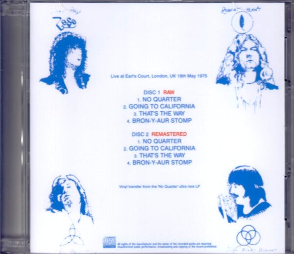 Led Zeppelin/No Quarter Vinyl Transfer 2 Version - Image 2