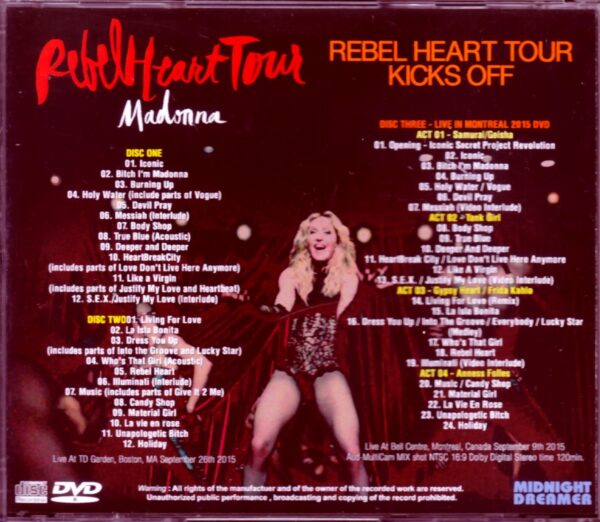 Madonna/Massachusetts, USA 2015 & more - Image 2