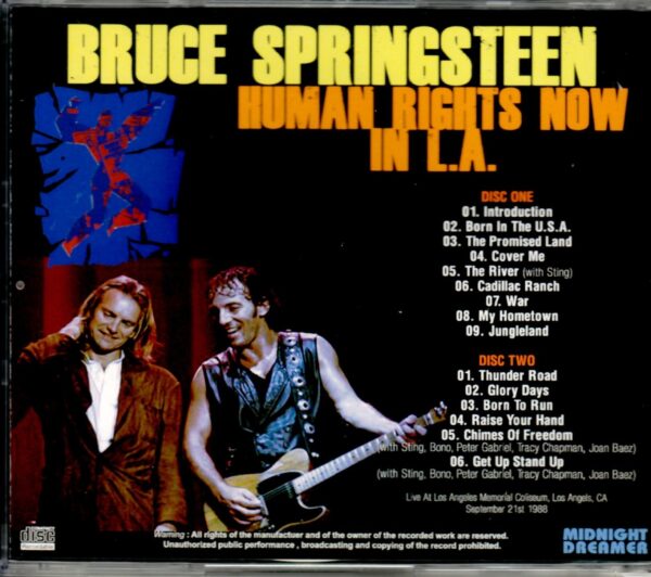 Bruce Springsteen/California, USA 1988 - Image 2