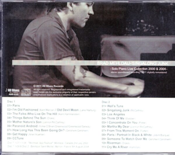 Brad Mehldau/Canada 2000 & more - Image 2