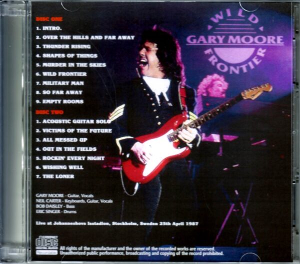 Gary Moore/Sweden 1987 - Image 2