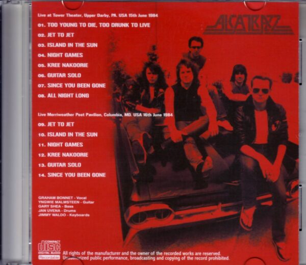 Alcatrazz/Pennsyalvania,USA 1984 & more - Image 2