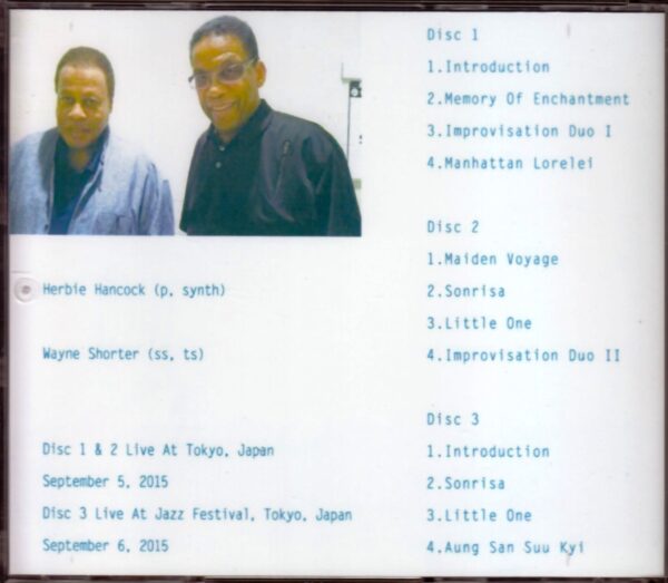 Herbie Hancock,Wayne Shorter/Tokyo,Japan 2015 - Image 2