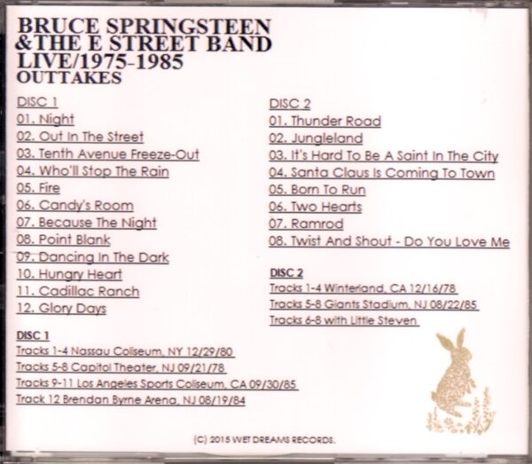 Bruce Springsteen/Live Outtakes 1975-1985 - Image 2