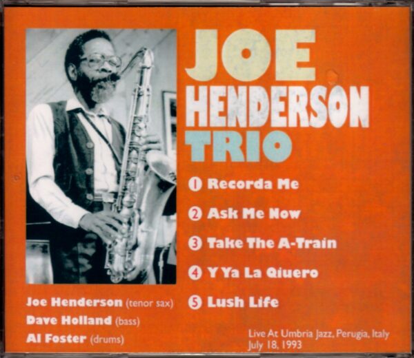 Joe Henderson,Dave Hollans/Italy 1993 - Image 2