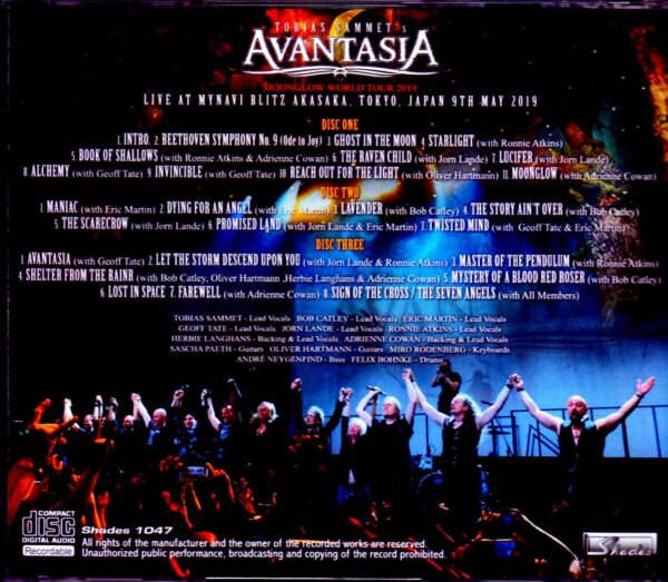 Avantasia/Tokyo,Japan 2019