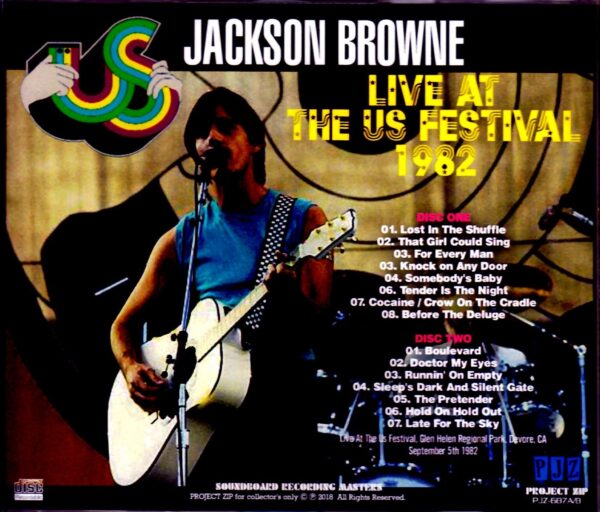 Jackson Browne/CA,USA 1982 - Image 2