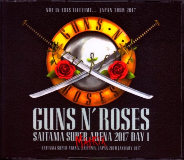 Guns N' Roses Guns N' Roses/Saitama,Japan 1.28.2017 IEM & AUD Another Ver.