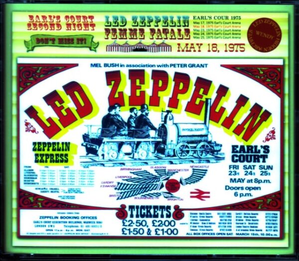 Led Zeppelin/London,UK 5.18.1975