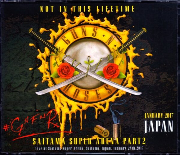 Guns N' Roses Guns N' Roses/Saitama,Japan 1.29.2017 IEM & AUD Matrix