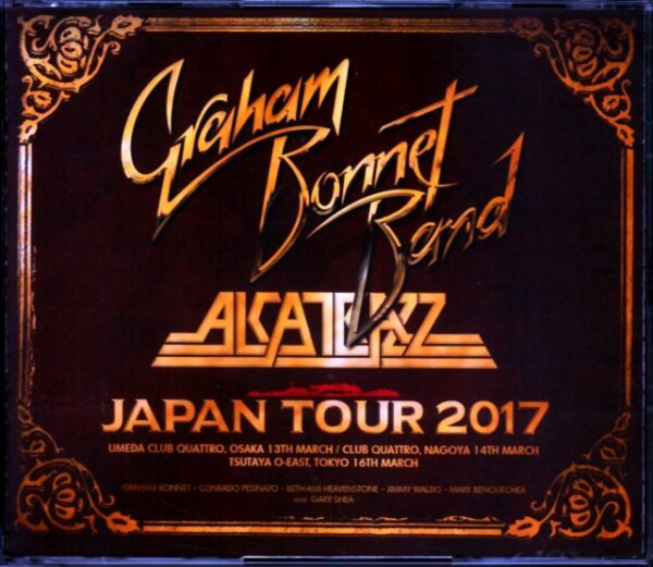 Alcatrazz Graham Bonnet Alcatrazz/Japan Tour 2017