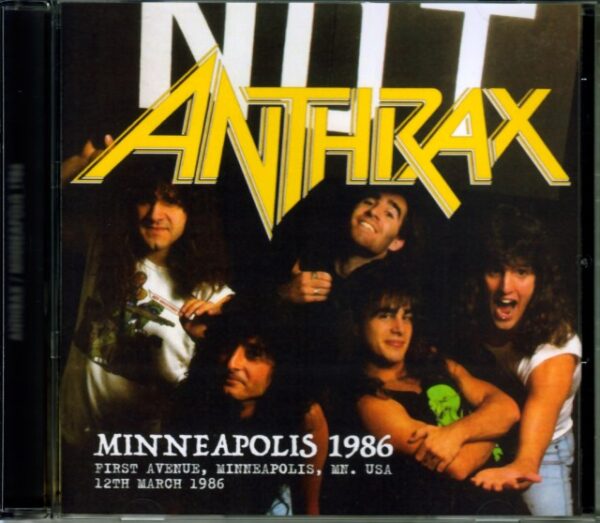 Anthrax/MN,USA 1986