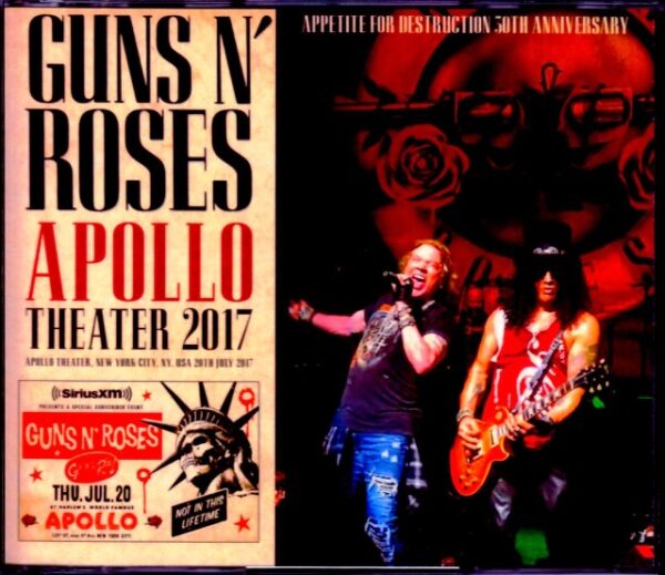 Guns N' Roses Guns N' Roses/NY,USA 2017 S & V