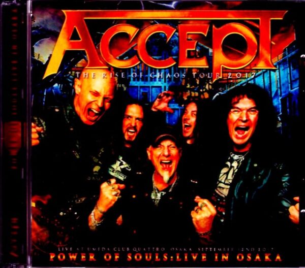 Accept/Osaka,Japan 2017 & more
