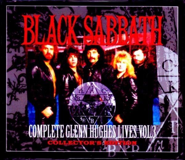 Black Sabbath, Glenn Hughes Black Sabbath/USA Tour 1986 Collection