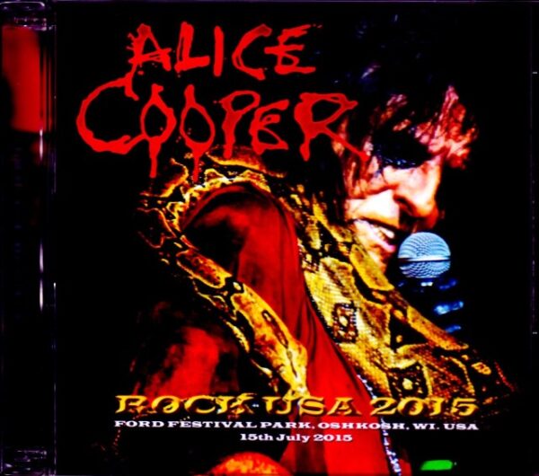 Alice Cooper / WI,USA 2015 S & V