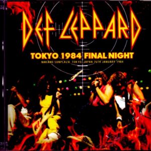 Def Leppard /Tokyo,Japan 1.26.1984