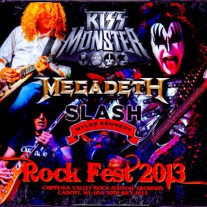 Kiss,Megadeth,Slash Kiss Megadeth Slash/WI,USA 2013