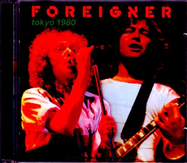 Foreigner/Tokyo,Japan 1980