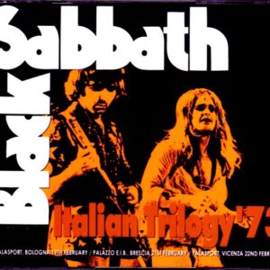 Black Sabbath Italy Tour 1973 Collection