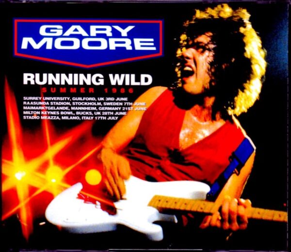 Gary Moore/Europe Tour 1986 Collection