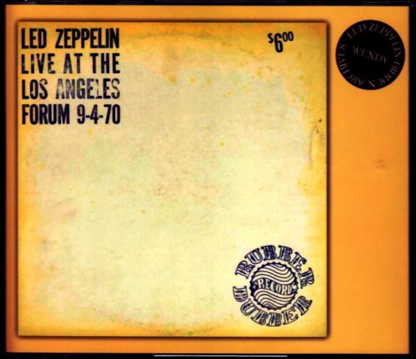 Led Zeppelin/CA,USA 9.4.1970 Source 3-5
