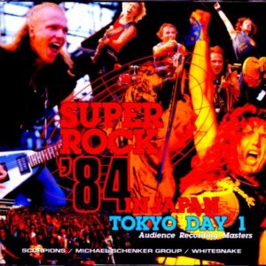 Michael Schenker,Whitesnake,Scorpions/Saitama,Japan 8.11.1984