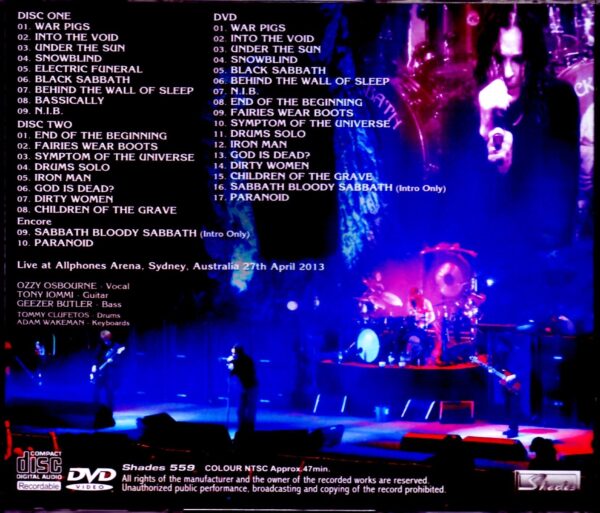 Black Sabbath/Australia 2013 - Image 2