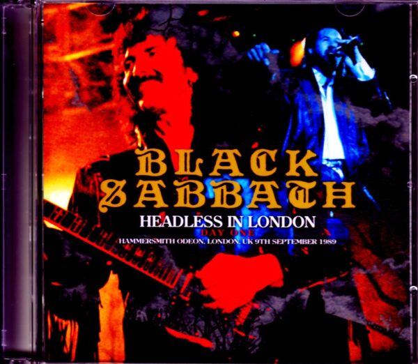 Black Sabbath/London,UK 1989
