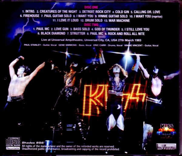 Kiss/CA, USA 1983 - Image 2