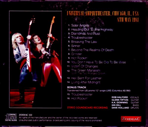 Judas Priest Judas Priest/IL,USA 1981 Upgrade & more - Image 2