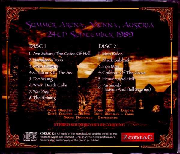 Black Sabbath/Austria 1989 Upgrade - Image 2