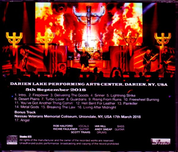 Judas Priest/NY,USA 2018 - Image 2